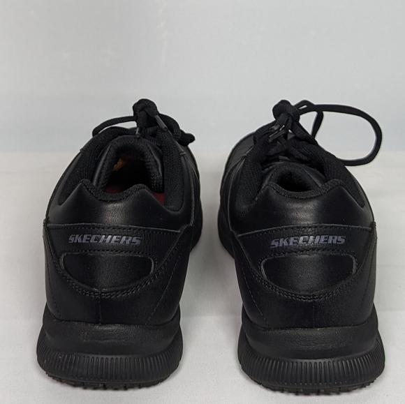 NEW Skechers Mens Nampa Health Care & Food Service Sz 8 black - Picture 2 of 4
